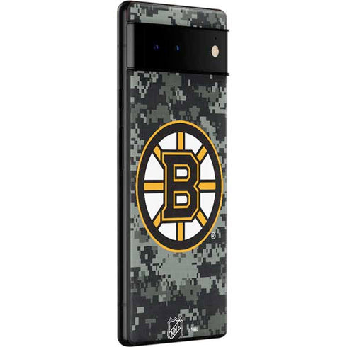 NHL Boston Bruins Camo Google Pixel 6 Pro Skin